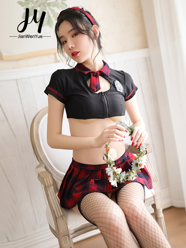 High-End Plaid Skirt British College Style Uniform Temptation Japanese And Korean Student Suit